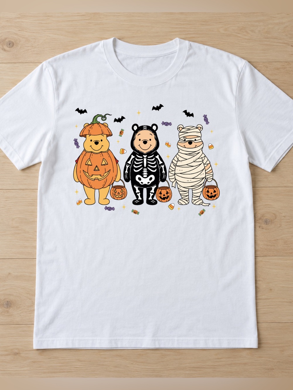 Winnie the Pooh Halloween shirt Large